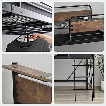 ロフトベッド シングルベッド 収納棚付く ロータイプ ロータイプ 木 収納 耐震 BTM ロフトベッド シングル パイプベッド ロータイプ 収納付き